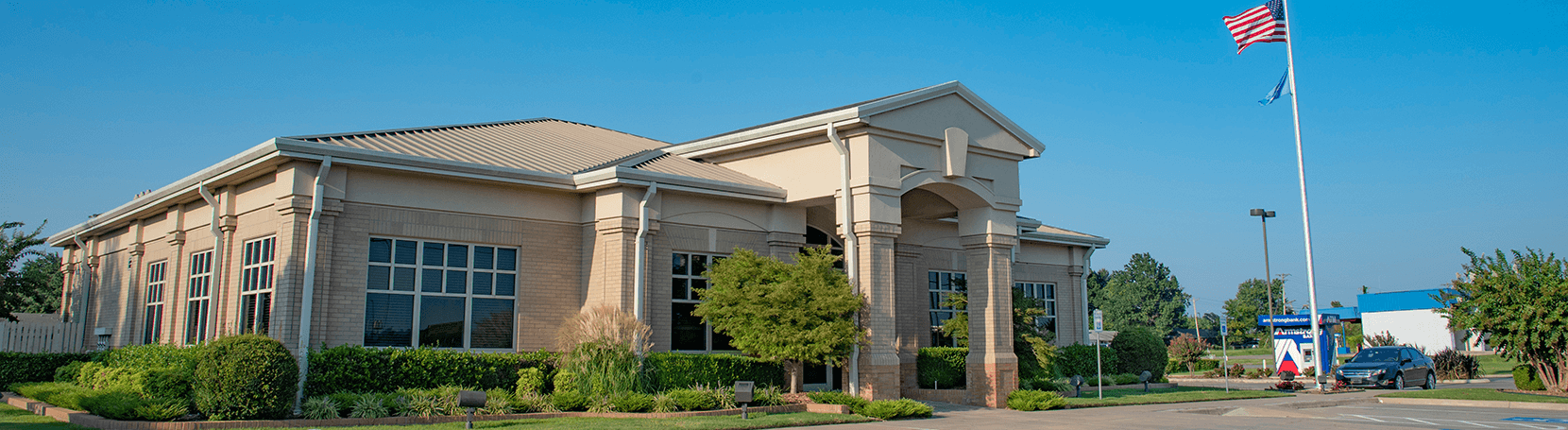 Armstrong Bank building in Wagoner, Oklahoma