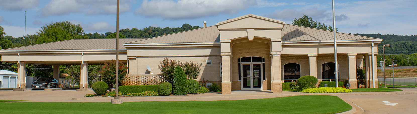 Armstrong Bank building in Stilwell, Oklahoma