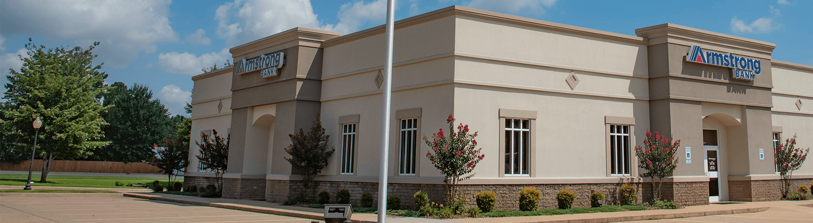 Armstrong Bank building in Springdale, Arkansas